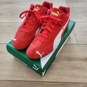 ❌ SOLD ❌Puma Speedcat Og Red Suede Trainers